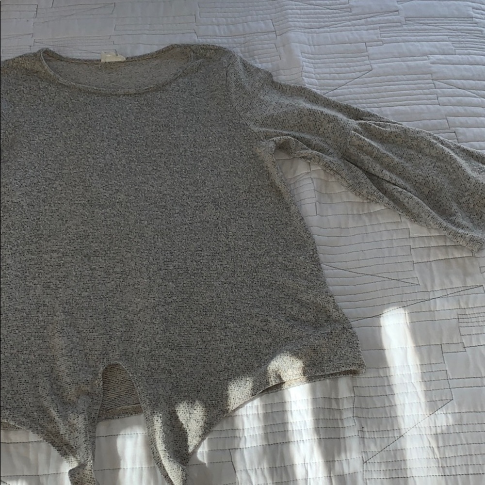 Tan long sleeve shirt